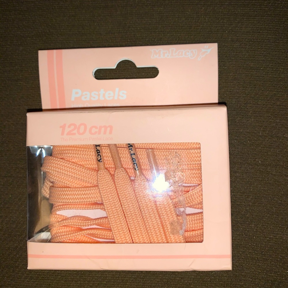 Mr. Lacy Peach Pastels